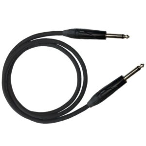 Cavo Audio Jack 6,3 mono M - Jack 6,3 Mono M - 1 mt