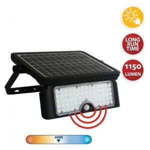Faro Led 1150 Lumen a carica solare