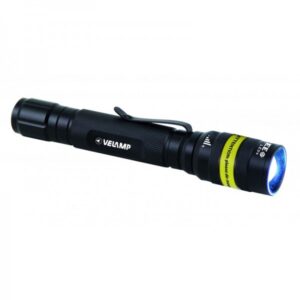 Torcia LED 3W (140lum) con zoom Velamp