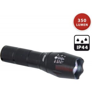 Torcia LED 10W (350lum) con zoom Velamp