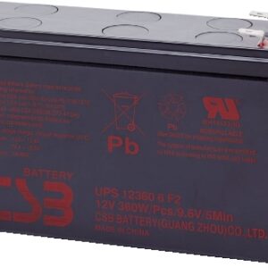 Batteria al piombo CSB 12V 7,2AH  x UPS - UPS123606