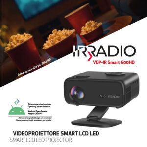 Videoproiettore Smart da 2000 Lm, Full HD 1080p