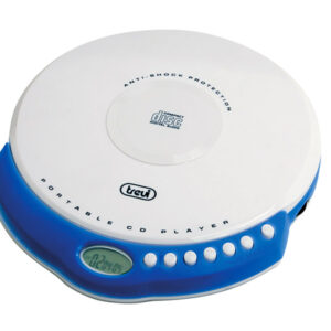 LETTORE CD MP3 PORTATILE CMP 498 Bianco/Blu