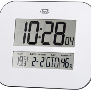 Orologio da parete LCD OM 3520 D Bianco