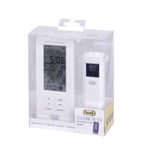 Stazione meteo con sensore esterno TREVI ME 3108 RC Bianco