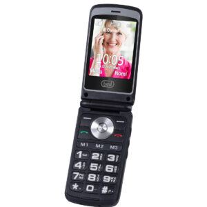 Telefono Cellulare per Anziani Trevi FLEX PLUS 65 Nero