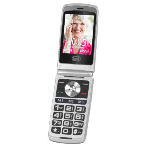 Telefono Cellulare per Anziani Trevi FLEX PLUS 65 Grigio