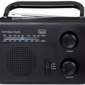 Radio portatile 2 Bande AM/FM TREVI RA7F64 Nero