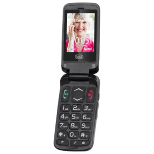Cellulare con apertura a conchiglia TREVI FLEX 50 C NERO