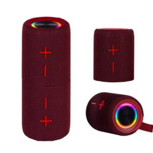 Altoparlante Bluetooth 2×10W IPX5 Trevi XR 8A44 DOUBLE Rosso