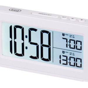 Orologio Digitale Big Display LCD SLD 3P40 Bianco