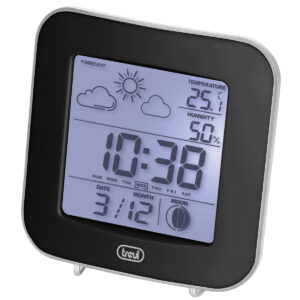 Sveglia digitale con stazione meteo ME3106 Nera