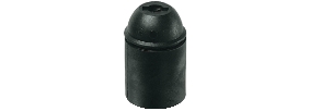 Portalampade E27 Nero VIMAR