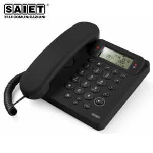 Telefono multifunzione SAIET EGO Nero