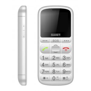 TELEFONO GSM BIANCO SAIET