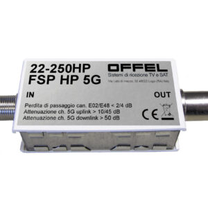 Filtro passivo LTE/5G Offel da interno da -50dB