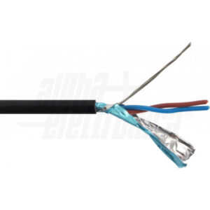 Cavo audio schermato 2 x 0,22 mm