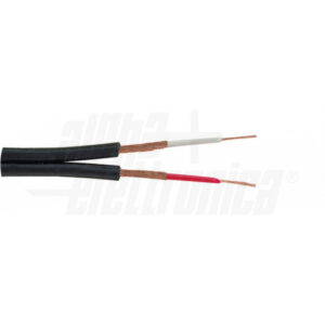 Cavo audio piattina schermata 2 x 0,25 mm