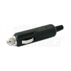 Spinotto da accendisigari con led e fusibile