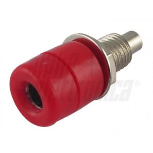 Boccola colore Rosso 4mm