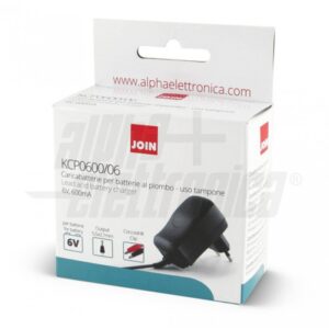 Caricabatterie per PB 6V 600mA con tampone