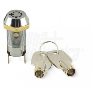 Interruttore a chiave 1P - ON/OFF - faston 6,3mm