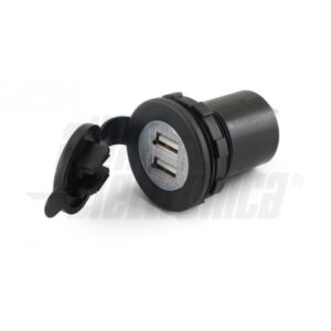 Caricabatterie USB da pannello a due porte 5V 2,1A