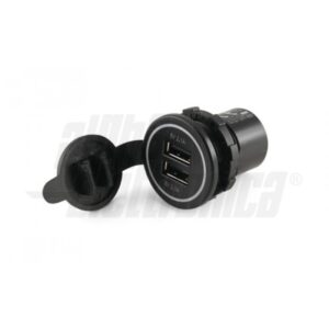 Caricabatterie USB da pannello a due porte 5V 4,2A