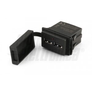 Caricabatterie USB da pannello a due porte 5V 4,2A