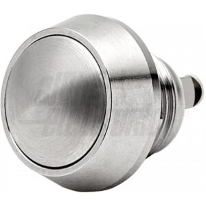 Puls.1P(on)/off vite Ottone lucido 12mm