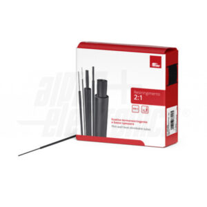 Scatola termorestringente NERO Ø 4,8mm 10Mt