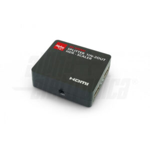Splitter HDMI 2 vie 4K HDR con scaler