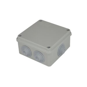 Scatola stagna IP44 passacavi 4 vie - 80mm x 80mm x 40mm