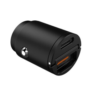 Caricabatterie da auto USB-A / USB-C Mini Car Charger 30W