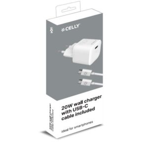Caricabatterie - PD 20W con cavo USB-C 1,5mt
