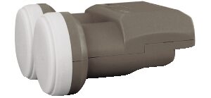LNB monoblocco a 6° per 2 satelliti (1 uscita)