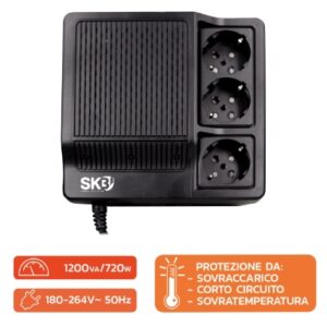Stabilizzatore di tenzione GBC 1200WA (720W)