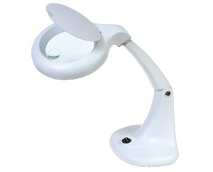 Lampada da tavolo con lente 3 diottrie