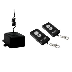 Kit ricevitore indoor + radiocomandi 433Mhz Black