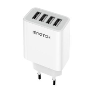 Alimentatore 4 USB 4,5A 22,5W bianco
