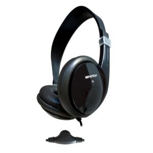 Cuffia stereo per TV con cavo 5 mt e controllo di volume GBC