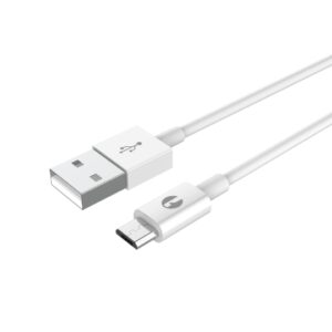 Cavo USB 2.0 - Micro USB maschio -  2 mt Bianco