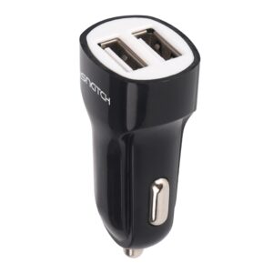 Alimentatore Auto - USB 2 vie, 2,1Ah