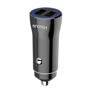 Alimentatore Auto - USB 2 vie, 4,8Ah