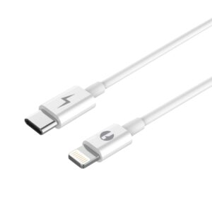 Cavo USB C - Lightning 2 mt Bianco