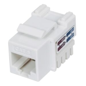 Presa Keystone RJ45 UTP CAT6 Bianca