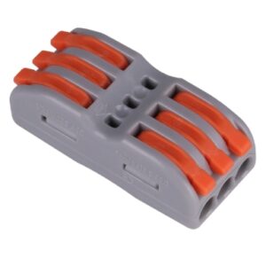 Connettore rapido passante 3p 2,5mm2