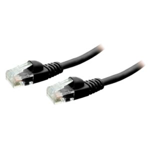 CAVO PATCH DI RETE UTP CAT6 0,25M NERO