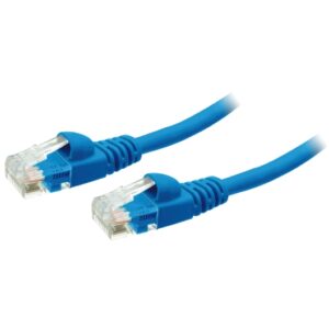 CAVO PATCH DI RETE UTP CAT6 0,25M BLU