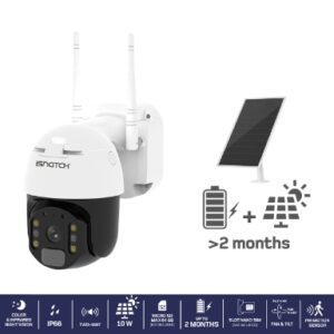 Telecamera 4G IP66 a batteria con pannello solare